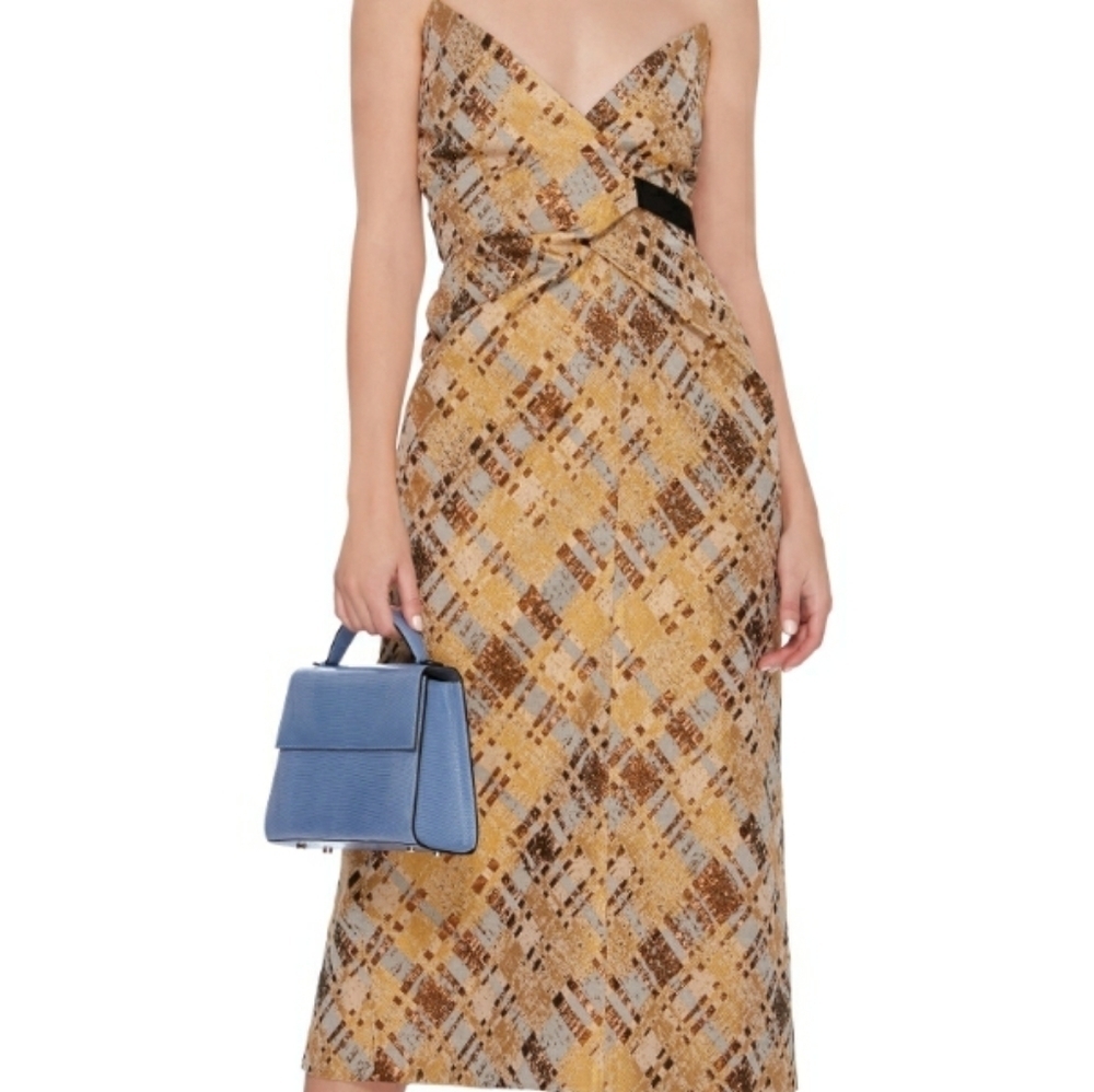 Lake Studio Dress Bustier Midi‎ Sz S